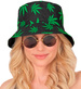 Kapelusz Czapka Bucket Hat Marihuana Liście Gajna