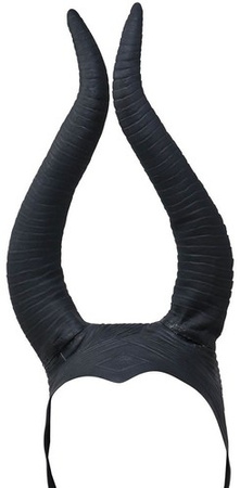 Lateksowa Czapka Czepek na Głowę Rogi Diablicy