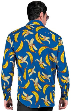 Koszula z Długim Rękawem BANANY Aloha UV L/XL