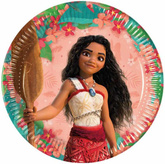 Talerzyki Papierowe VAIANA 2 Moana II 23cm 8szt.