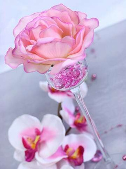 Diamentowe konfetti, j. różowy, 12mm, 1op.