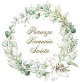 Serwetki KOMUNIA ŚWIĘTA Eukaliptus 33x33cm 20szt.