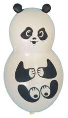 Balony "Panda", 4 szt.