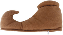 Brązowe Nakładki na Dziecięce Buty Elfa Skrzata