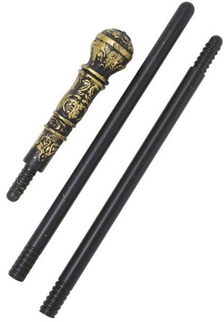 Laska Podpora Wampira Lorda Czarna Halloween 80cm