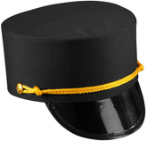 Czarny KAPELUSZ Czapka z Daszkiem SZOFERA Kierowcy