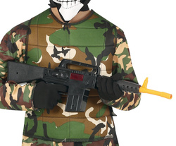 Strój Kostium ŻOŁNIERZ Wojsko Komandos 7-9 lat