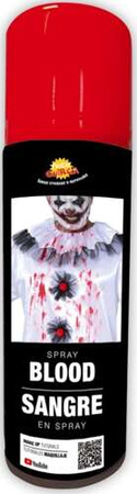 Sztuczna Krew w Sprayu Halloween Make Up Bal 75ml