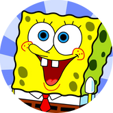 Opłatek tortowy 14 cm, SpongeBob 1 szt.