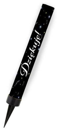 Fontanna Tortowa BIAŁY NAPIS Dziękuję 1szt.