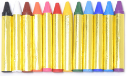 Kredki do malowania twarzy 12kol.  blister