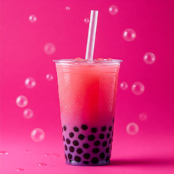 Słomka Bubble Tea (12mm/20cm) - kolor mix 200szt.