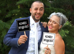 Tabliczki do zdjęć - Fotobudka 1 kpl.