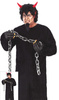 Kostium Strój Czarny DIABEŁ Krampus Demon, M