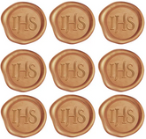 PIECZĘĆ LAKOWA Komunia Święta IHS Złota 9szt.