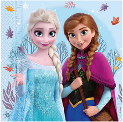 Serwetki Frozen KRAINA LODU Urodziny 33x33cm 20szt