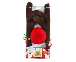 Dekoracja na samochód, rogi renifera i nos, 1 szt.