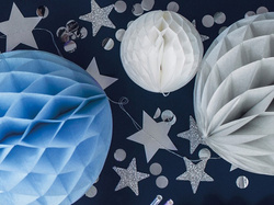 Konfetti Kółka, srebrny, 15g, 1 opak.