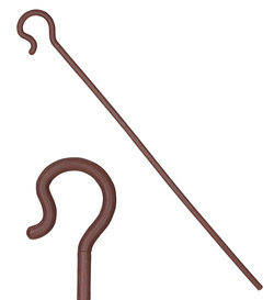 Laska Pasterska Pastorał Składany Mikołaja 148cm