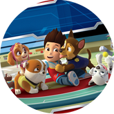 Opłatek tortowy 20 cm, Psi Patrol 1 szt.