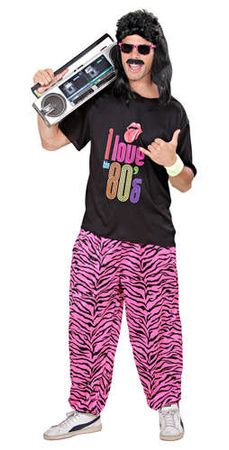 Kostium Strój FUNKY BOY Disco Lata 80, XXXL