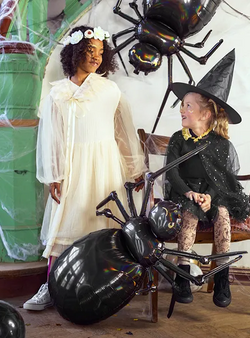 PELERYNA Czarna w Złote Gwiazdki Andrzejki 3-7 lat