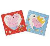 Serwetki papierowe Świnka Peppa, 33x33 cm, 16 szt.