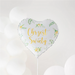 Balon Foliowy Serce Chrzest Święty Chrzciny 45cm