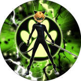 Opłatek tortowy 14 cm, Miraculum 1 szt.