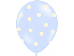 Balony "It`s a Boy", zestaw mix błękitny, 5 szt.