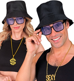 Okulary Przeciwsłoneczne NIEBIESKIE Disco