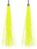 Kolczyki Festiwalowe Frędzle Neonowe Żółte Disco