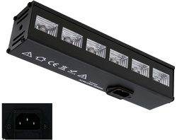 Lampa LED Ultrafioletowa Czarnym Światłem UV 6x3W