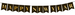 Baner Girlanda HAPPY NEW YEAR Sylwester 250 cm