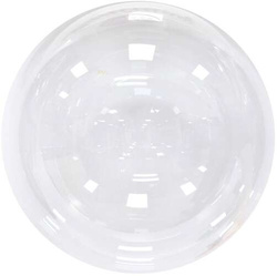 Balon kryształowy, bez nadruku, 18"