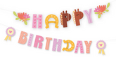 Baner Happy Birthday KONIKI Urodziny 245x22,5cm