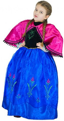 Kostium Strój Księżniczka Anna Królowa 130/140cm