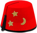 Czapka TURECKA Fez Czerwona Filcowa Turek Strój