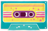 Serwetki Kaseta Magnetofonowa Retro Disco 10szt.