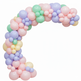 Girlanda Balonowa Balony Kolorowe PASTELOWE Łuk
