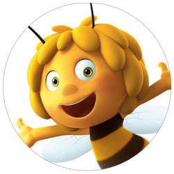 Opłatek tortowy 29 cm, Pszczółka Maja 1 szt.