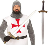 MIECZ RYCERSKI Król Artur Broń Wiking Wojownik 85c