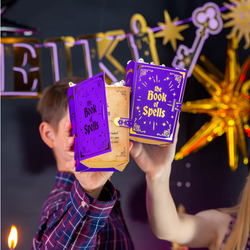 Pudełka na Popcorn ANDRZEJKI Magiczna Księga 3szt.