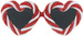 Okulary Imprezowe SŁODKIE SERDUSZKA Serca