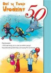 Kartka Max - 50 Urodziny, 1 szt.