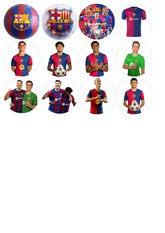 Muffiny na babeczki, FC Barcelona 1 kpl.