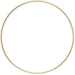 Koło metalowe 35 cm , złote, 1 szt.