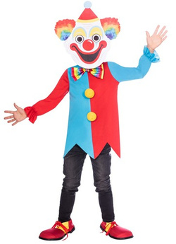 Kostium Carnival Clown Big Head 8-10 lat 