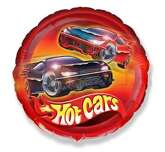 Balon foliowy 18" Hot Cars, 1 szt.