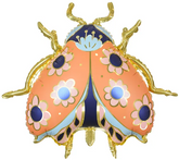 Balon Foliowy BIEDRONKA Wiosna Owad 87x75 cm